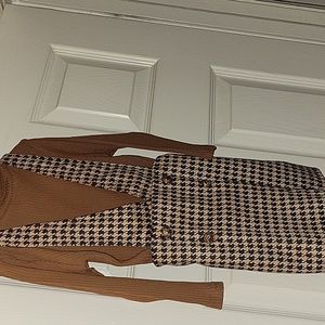 Houndstooth dress